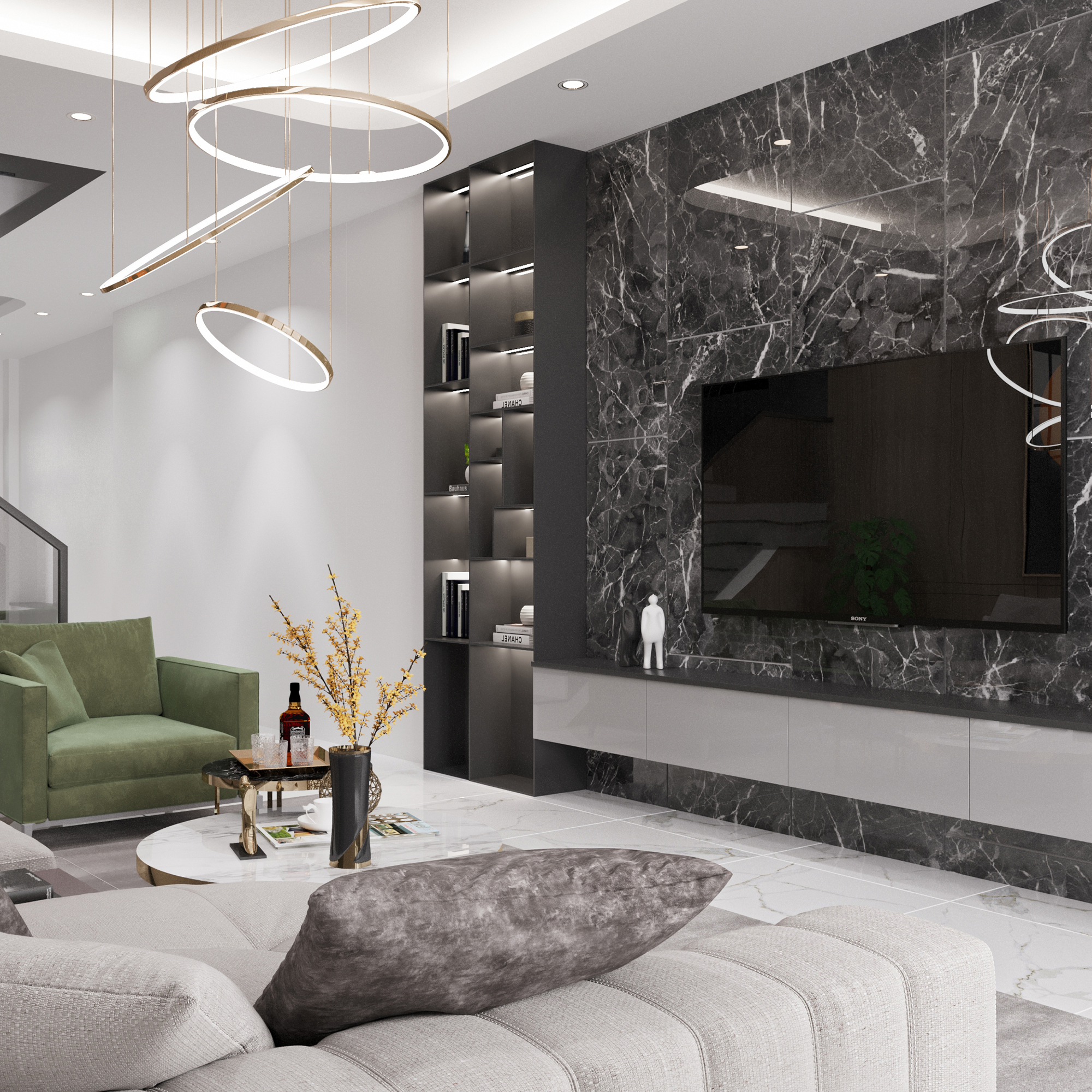 Cách lựa chọn gạch ốp lát cho gia chủ mệnh Thủy