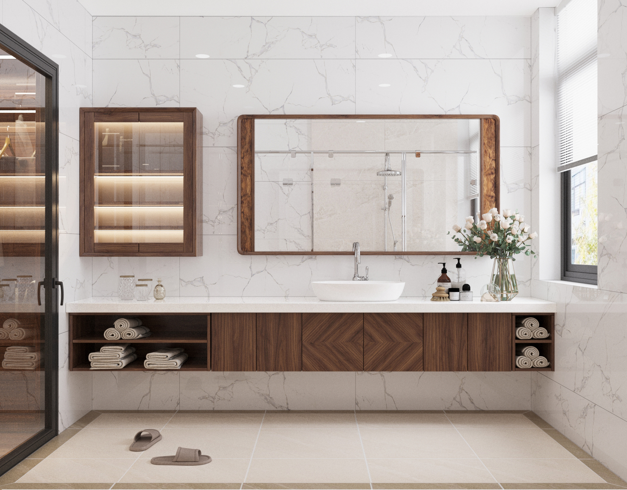 Cách lựa chọn gạch lát nền đẹp và an toàn cho phòng tắm