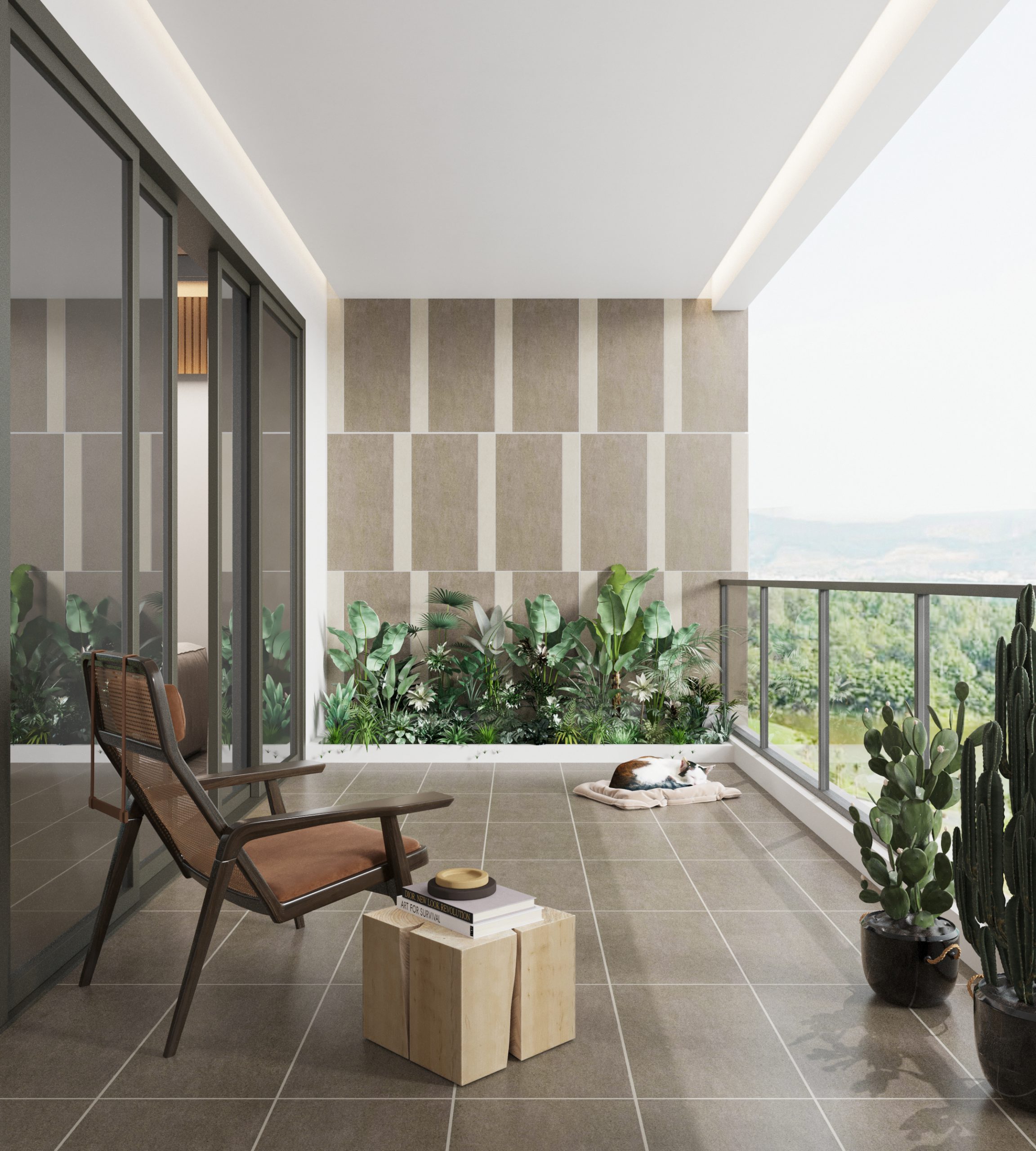 Mách bạn cách chọn gạch lát ban công đẹp và ấn tượng