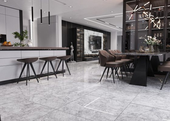 Gạch 80x80cm được ưa thích dùng cho không gian phòng khách