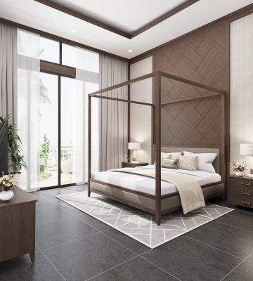 Gạch 60x60 được lựa chọn cho phòng ngủ