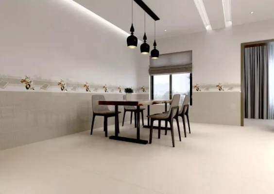 Gạch ốp chân tường bảo vệ tường nhà khỏi hư hỏng