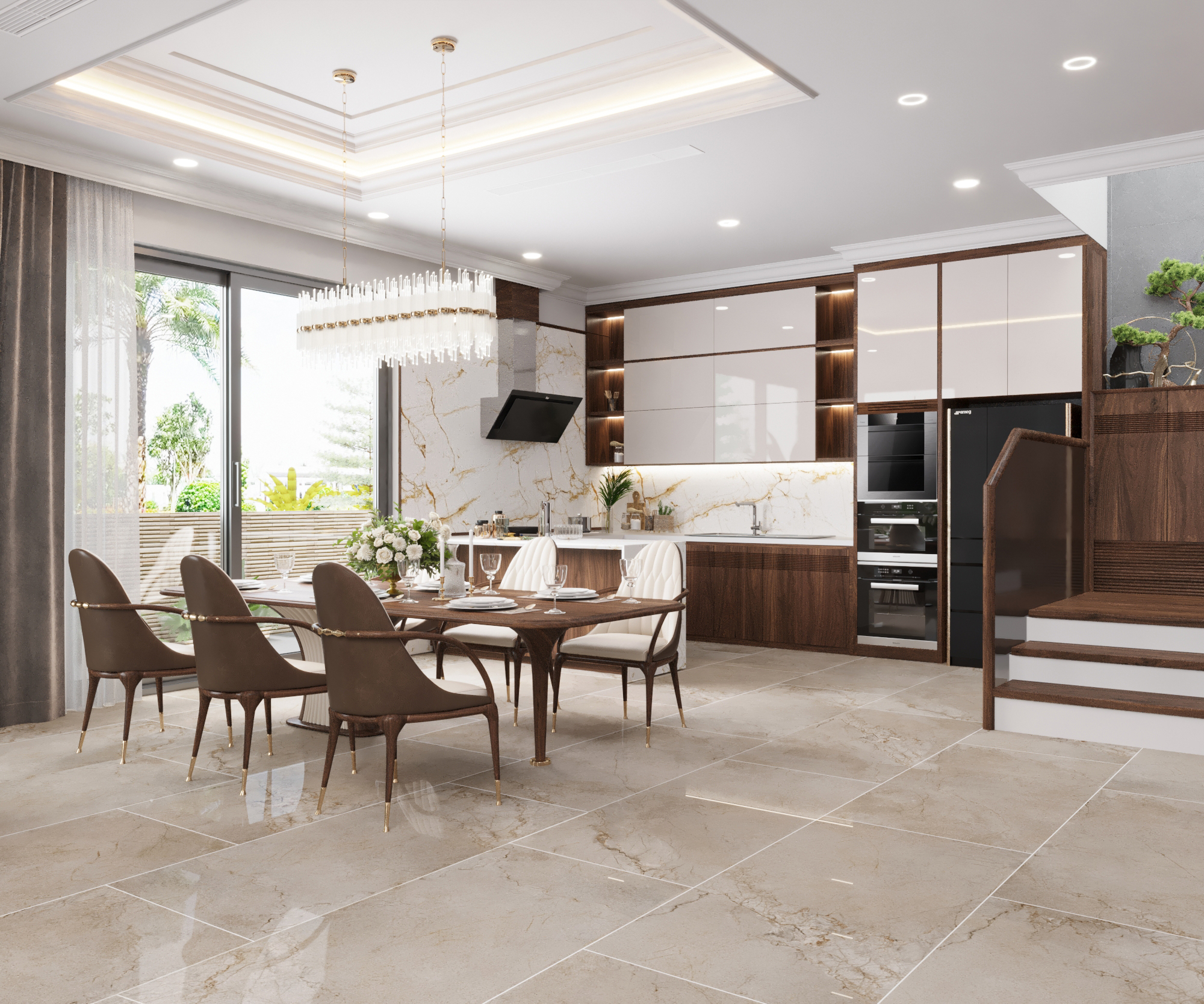 Những lưu ý khi chọn gạch ốp lát nhà bếp