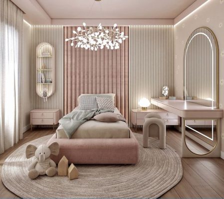 Phòng ngủ của bé yếu tố an toàn được đặt lên hàng đầu