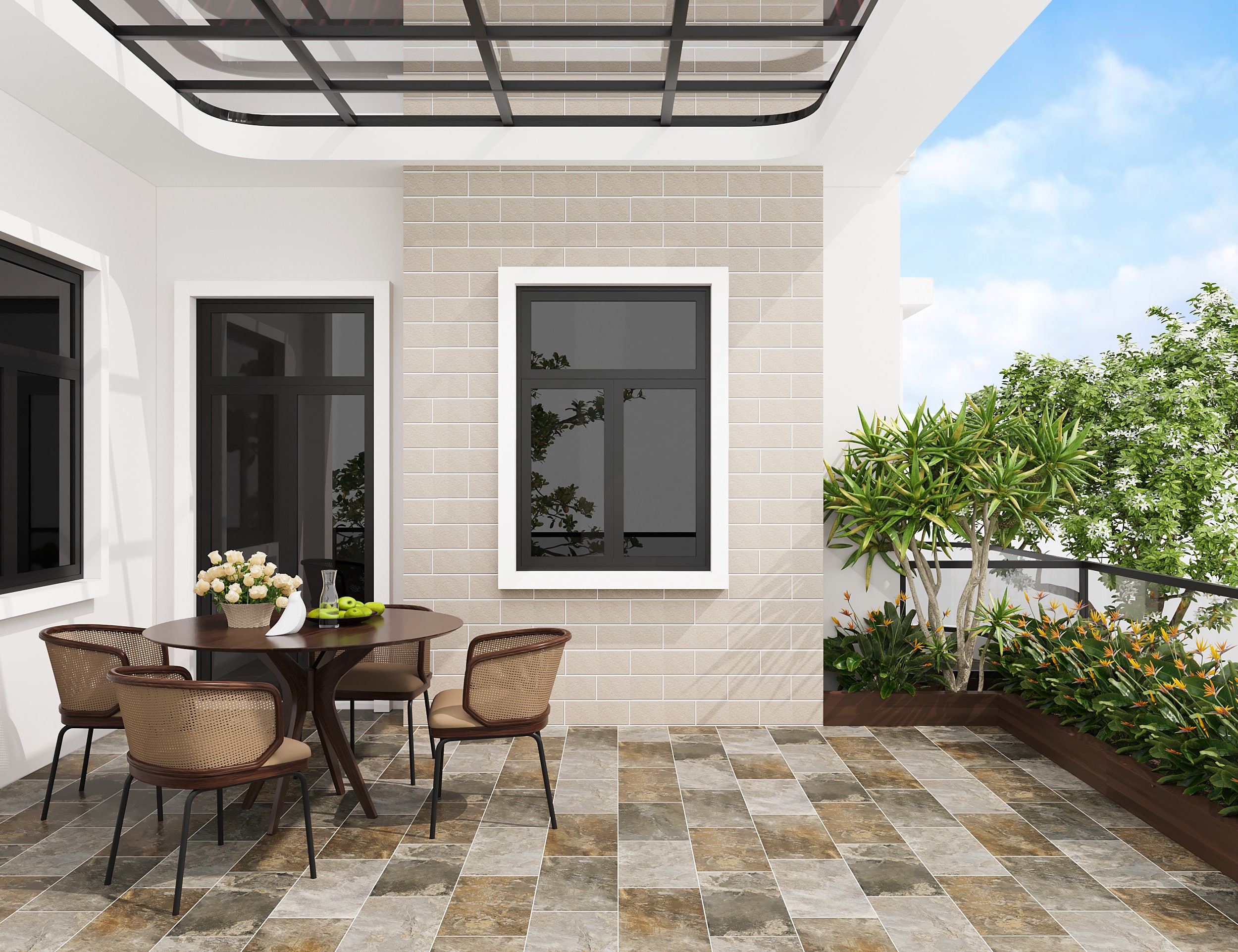 Những Lưu Ý Khi Lựa Chọn Gạch Cho Không Gian Ngoại Thất