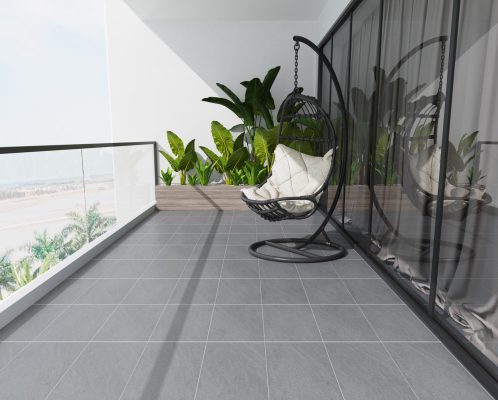 Cần chú ý chọn loại gạch phù hợp cho ban công