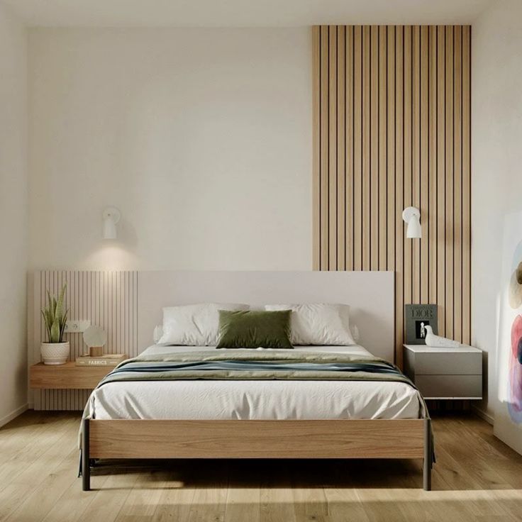 Vì sao phòng ngủ thường chọn gạch thẻ gỗ?