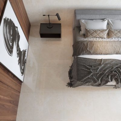 Gạch lát nền nhỏ – Bí quyết mở rộng không gian phòng ngủ nhỏ