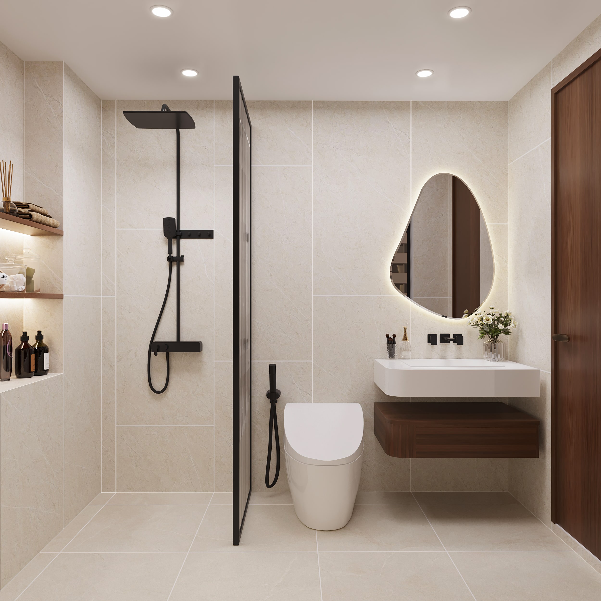 Gạch men bóng hay men matt – Loại nào phù hợp hơn cho nhà vệ sinh?