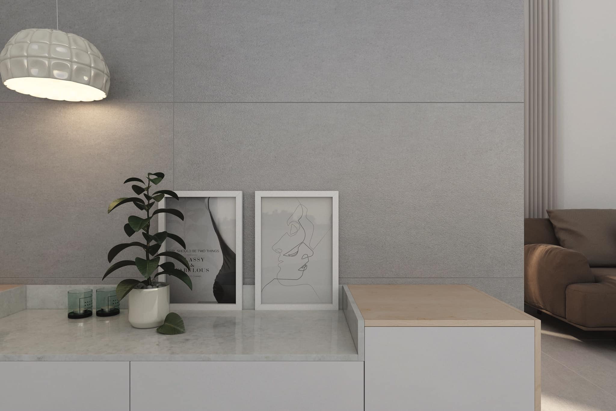 Gạch vân xi măng – Lựa chọn thời thượng cho kiến trúc tối giản