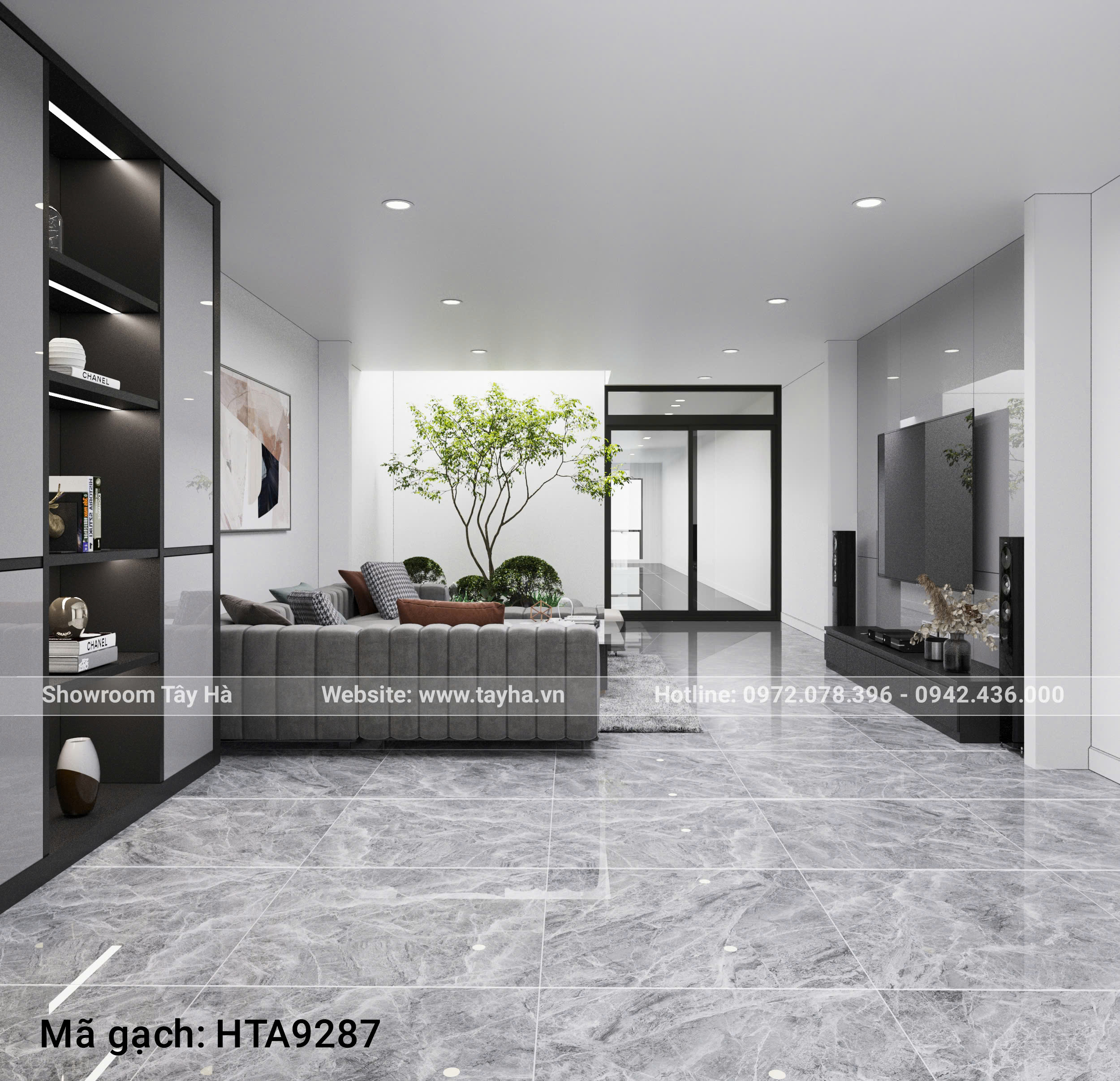 Gạch màu xám – Xu hướng nhà ở hiện đại năm 2025