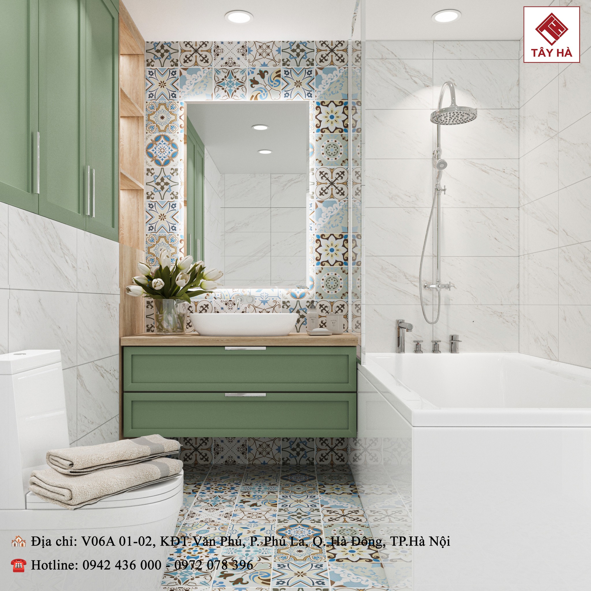 Kết Hợp Gạch Trang Trí Trong Phòng Tắm Thế Nào Để Tạo Điểm Nhấn?