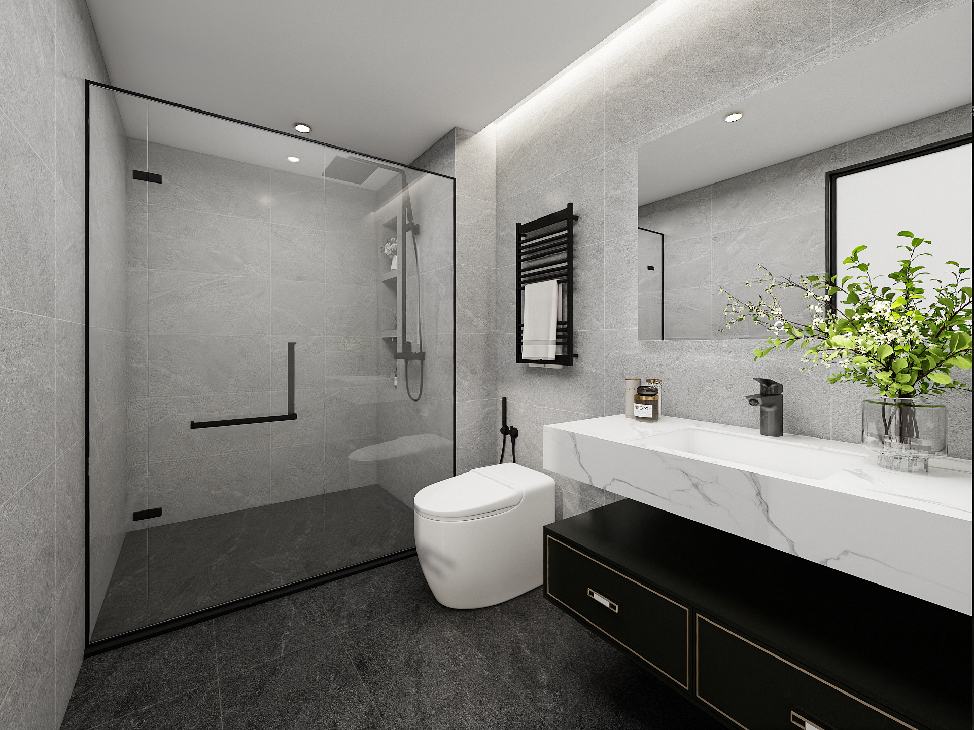 So sánh gạch 30x60cm và 40x80cm – Nên dùng kích thước nào để ốp lát nhà vệ sinh?