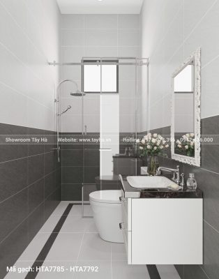 Xu hướng gạch ốp lát nhà vệ sinh năm 2026: An toàn – thẩm mỹ – bền vững theo thời gian