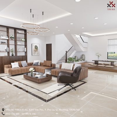 So sánh gạch 80x80cm và 100x100cm