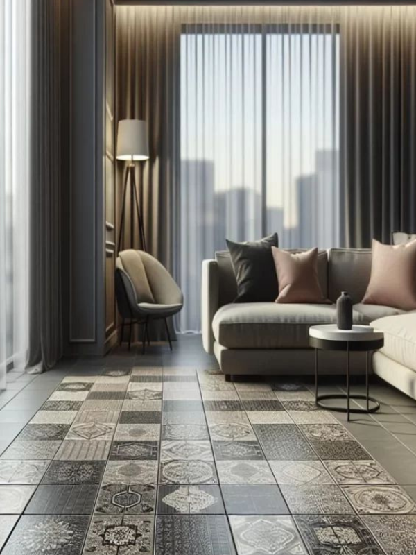 Showroom cung cấp gạch lát nền tại Quốc Oai